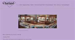 Desktop Screenshot of charlandjewelers.biz